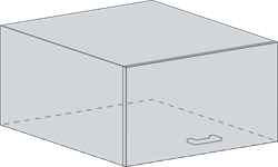 Маори Шкаф верхний газовка ШВГ 660 СМ Сурская Мебель МФ - фото 1