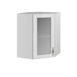 Империя Шкаф верхний угловой со стеклом ПУС 550 ДСВ ДСВ МФ - фото 2