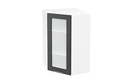 Валерия Шкаф верхний высокий угловой со стеклом ШВУС 599 СМ Сурская Мебель МФ - фото 17