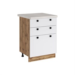 Перфетта Royal Шкаф нижний с ящиками ШНЯ 603 СМ Сурская Мебель МФ - фото 2