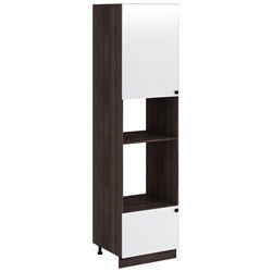 Перфетта Royal Шкаф пенал высокий с ящиком ШП 606МН СМ Сурская Мебель МФ - фото 3