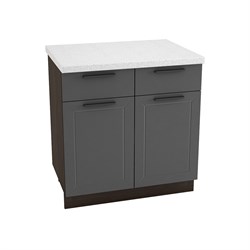 Глетчер Шкаф нижний с ящиками ШНЯ 801М СМ Сурская Мебель МФ - фото 6