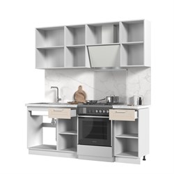 Кухонный гарнитур без столешницы Альфа 200см СТМ Стенд-Мебель МФ - фото 5