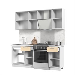 Кухонный гарнитур без столешницы Альфа 200см СТМ Стенд-Мебель МФ - фото 11