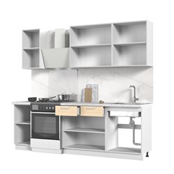 Кухонный гарнитур без столешницы Альфа 180см СТМ Стенд-Мебель МФ - фото 11