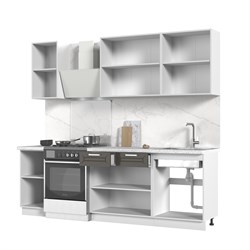 Кухонный гарнитур без столешницы Альфа 180см СТМ Стенд-Мебель МФ - фото 3