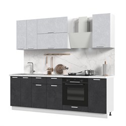 Кухонный гарнитур без столешницы Бетоны 240см СТМ Стенд-Мебель МФ - фото 7