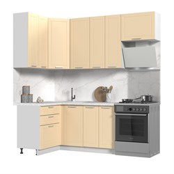 Кухонный гарнитур угловой высокий без столешницы Альфа 120х160см h=2370мм СТМ Стенд-Мебель МФ - фото 5