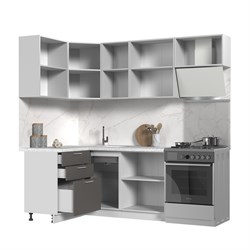 Кухонный гарнитур угловой без столешницы Катрин 120х160см СТМ Стенд-Мебель МФ - фото 2