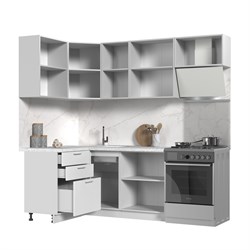 Кухонный гарнитур угловой без столешницы Катрин 120х160см СТМ Стенд-Мебель МФ - фото 4