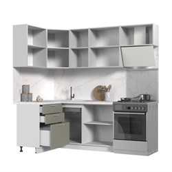 Кухонный гарнитур угловой без столешницы Катрин 120х160см СТМ Стенд-Мебель МФ - фото 6