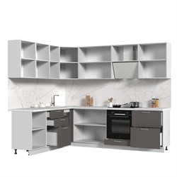 Кухонный гарнитур угловой без столешницы Катрин 200х260см СТМ Стенд-Мебель МФ - фото 2