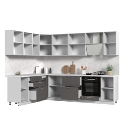 Кухонный гарнитур угловой без столешницы Катрин 200х280см СТМ Стенд-Мебель МФ - фото 2