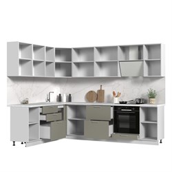 Кухонный гарнитур угловой без столешницы Катрин 200х280см СТМ Стенд-Мебель МФ - фото 6