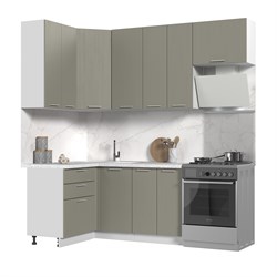 Кухонный гарнитур угловой высокий без столешницы Катрин 120х160см h=2370мм СТМ Стенд-Мебель МФ - фото 5