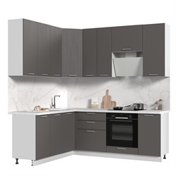 Кухонный гарнитур угловой высокий без столешницы Катрин 180х220см h=2370мм СТМ Стенд-Мебель МФ - фото 1