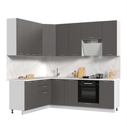 Кухонный гарнитур угловой высокий без столешницы Катрин 180х240см h=2370мм СТМ Стенд-Мебель МФ - фото 1