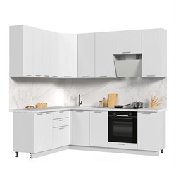 Кухонный гарнитур угловой высокий без столешницы Катрин 180х240см h=2370мм СТМ Стенд-Мебель МФ - фото 3