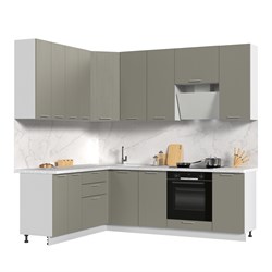 Кухонный гарнитур угловой высокий без столешницы Катрин 180х240см h=2370мм СТМ Стенд-Мебель МФ - фото 5