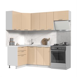 Кухонный гарнитур угловой без столешницы Ксения 120х160см СТМ Стенд-Мебель МФ - фото 3