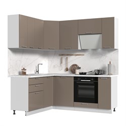 Кухонный гарнитур угловой без столешницы Ксения 160х200см СТМ Стенд-Мебель МФ - фото 5