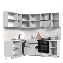 Кухонный гарнитур угловой без столешницы Ксения 180х220см СТМ Стенд-Мебель МФ - фото 2
