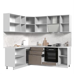 Кухонный гарнитур угловой без столешницы Ксения 180х220см СТМ Стенд-Мебель МФ - фото 6