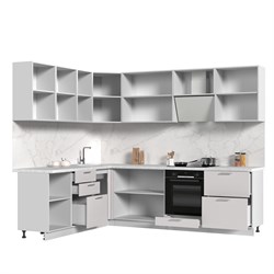 Кухонный гарнитур угловой без столешницы Ксения 200х260см СТМ Стенд-Мебель МФ - фото 2