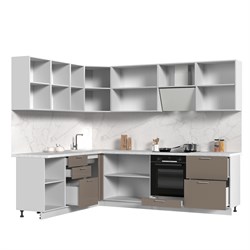 Кухонный гарнитур угловой без столешницы Ксения 200х260см СТМ Стенд-Мебель МФ - фото 6