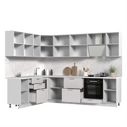 Кухонный гарнитур угловой без столешницы Ксения 200х280см СТМ Стенд-Мебель МФ - фото 4