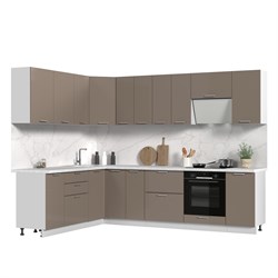 Кухонный гарнитур угловой без столешницы Ксения 200х280см СТМ Стенд-Мебель МФ - фото 1