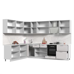 Кухонный гарнитур угловой без столешницы Ксения №1 220х300см СТМ Стенд-Мебель МФ - фото 2