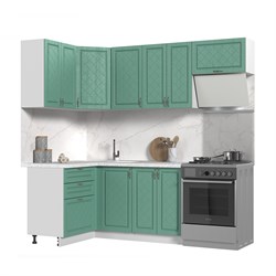 Кухонный гарнитур угловой без столешницы Модена 120х160см СТМ Стенд-Мебель МФ - фото 1