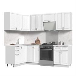 Кухонный гарнитур угловой без столешницы Модена 140х180см СТМ Стенд-Мебель МФ - фото 5