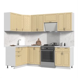 Кухонный гарнитур угловой без столешницы Модена 140х180см СТМ Стенд-Мебель МФ - фото 1