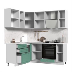 Кухонный гарнитур угловой без столешницы Модена 160х200см СТМ Стенд-Мебель МФ - фото 2