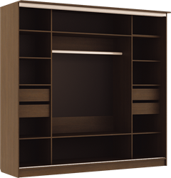 Роберта Шкаф-купе 3х створчатый без зеркала с углом Союз-мебель Союз-мебель МФ - фото 4