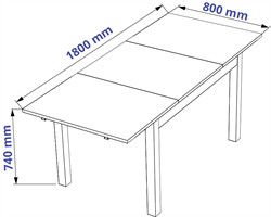 Вардиг М стол обеденный 120(180)*80 см Гуд Лакк МФ - фото 8