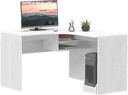 Микс Стол компьютерный угловой №3 Союз-мебель Союз-мебель МФ - фото 1