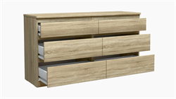 Кастор комод 6 ящиков Гуд Лакк МФ - фото 6