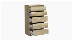 Кастор комод 5 ящиков Гуд Лакк МФ - фото 6