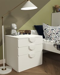 Пикси Комод 3 ящика Гуд Лакк МФ - фото 5