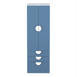 Пикси Шкаф распашной с ящиками и полкой 60х57х180 Гуд Лакк МФ - фото 10