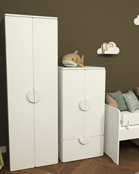 Пикси Шкаф распашной 60х57х180 Гуд Лакк МФ - фото 6