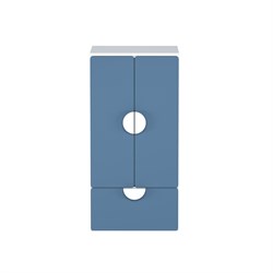 Пикси Шкаф распашной с полкой и ящиком 60х57х120 Гуд Лакк МФ - фото 9