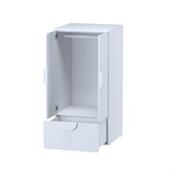 Пикси Шкаф распашной с полкой и ящиком 60х57х120 Гуд Лакк МФ - фото 3