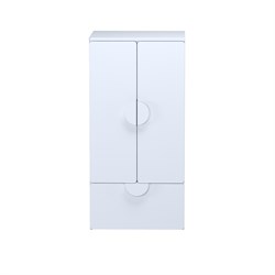 Пикси Шкаф распашной с полкой и ящиком 60х57х120 Гуд Лакк МФ - фото 2