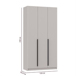 Брандо Шкаф для одежды 67.12 МДФ ОЛМЕКО МФ Олмеко - фото 8