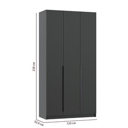 Брандо Шкаф для одежды 67.12 МДФ ОЛМЕКО МФ Олмеко - фото 12