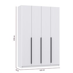 Брандо Шкаф для одежды 67.13 МДФ ОЛМЕКО МФ Олмеко - фото 4